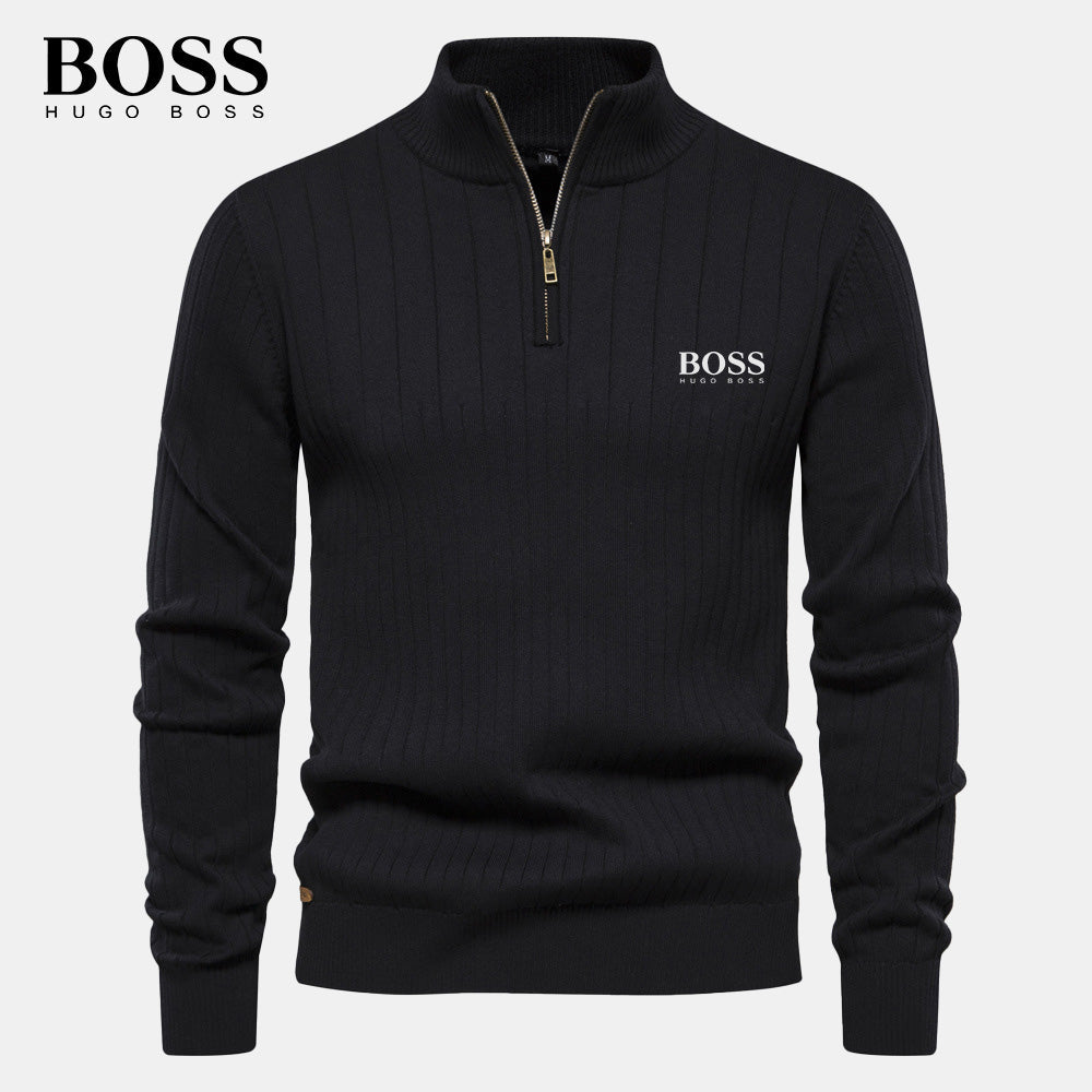 BOSS™ - Suéter con cremallera premium