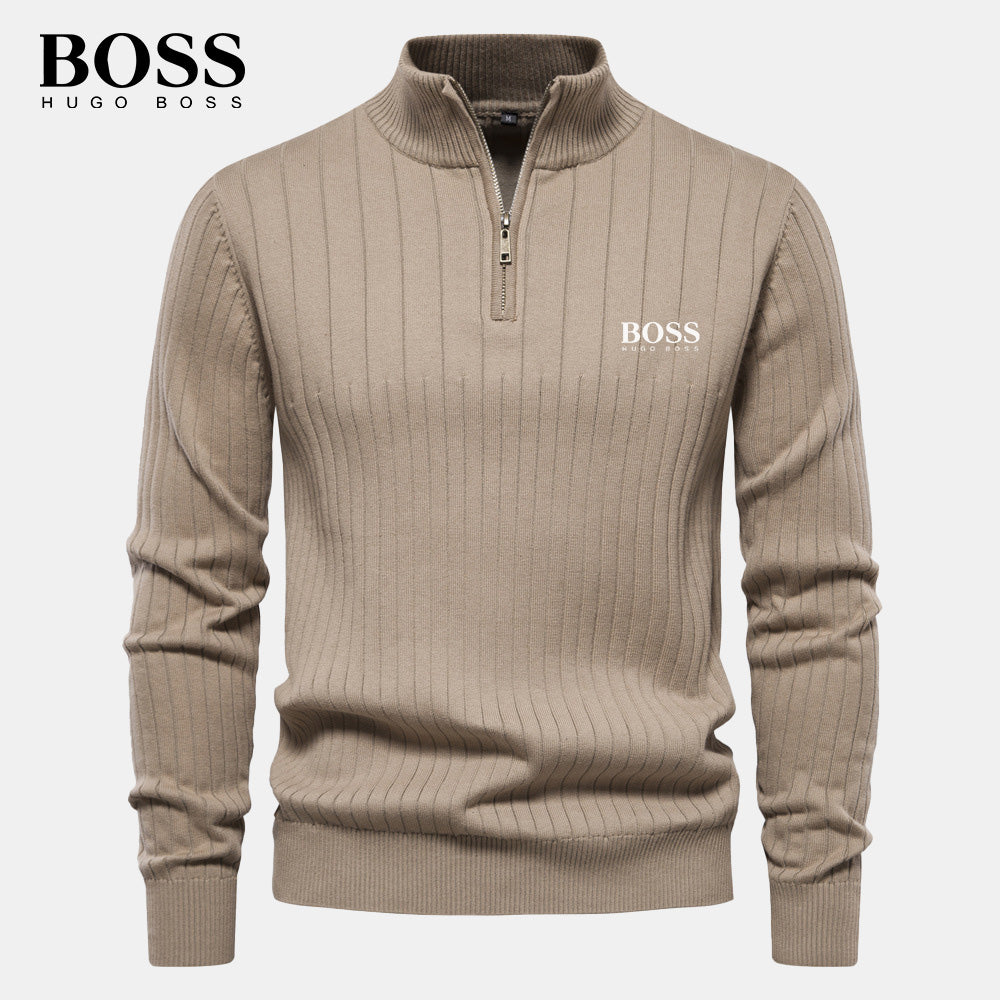 BOSS™ - Suéter con cremallera premium