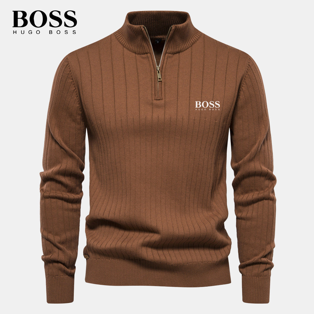 BOSS™ - Suéter con cremallera premium