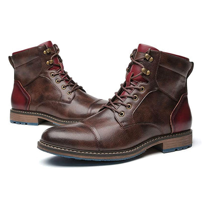 James - Handcrafted Premium Leather Oxford Boots