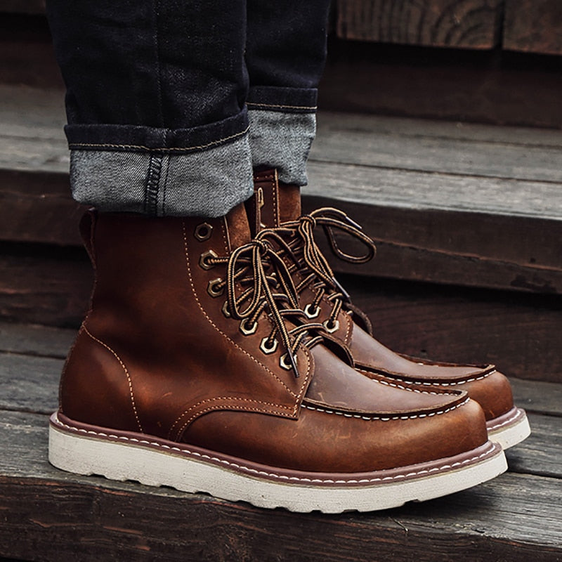 Jackson Menswear Co. Leather Boots