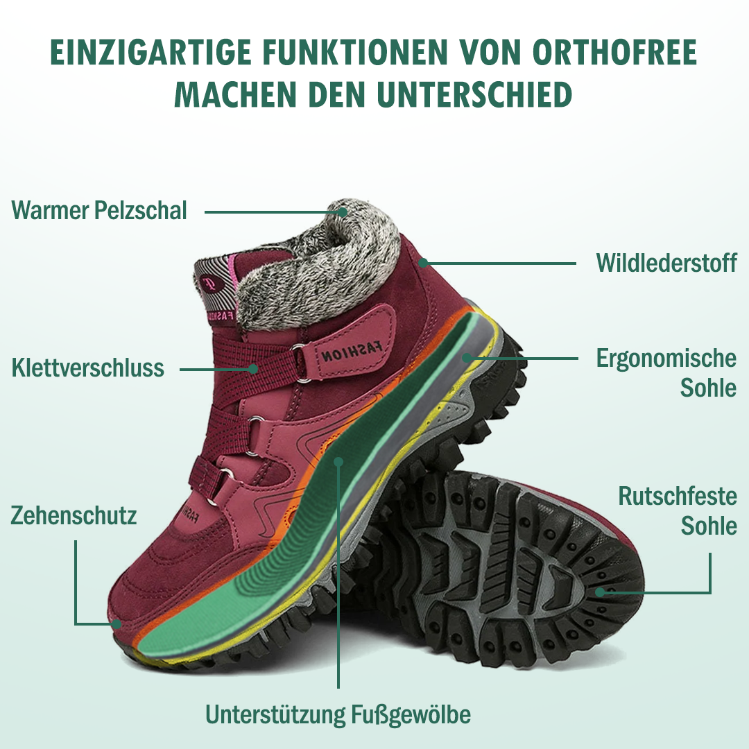 Solvema orthopaedic winter shoes