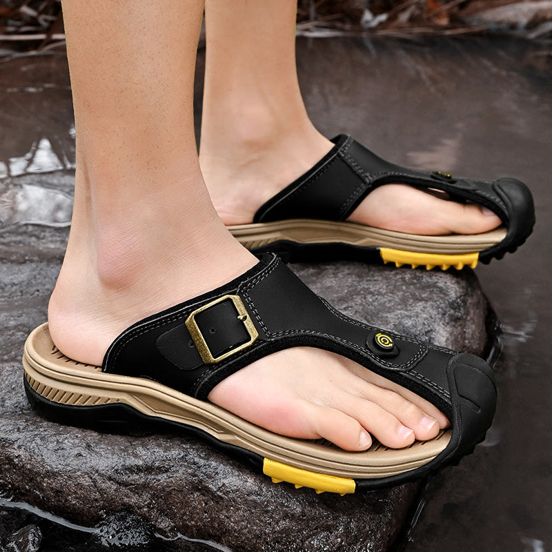 SoleMate Genuine Leather Sandals