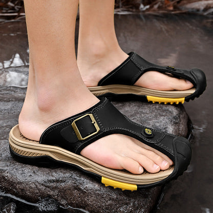 SoleMate Genuine Leather Sandals