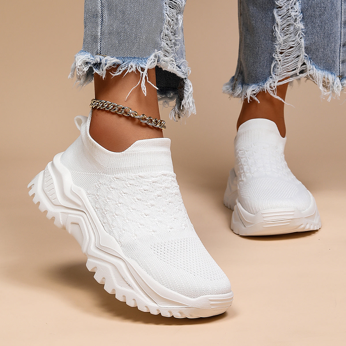 ValérieFlex | Breathable, casual trainers with extra foot support