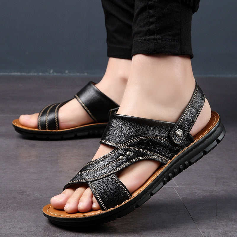 GentlemenGlide Beach Sandals