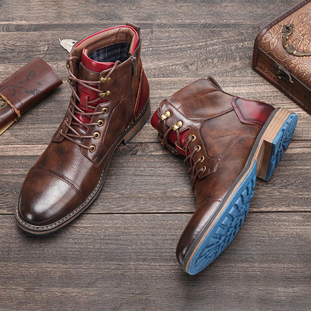 James - Handcrafted Premium Leather Oxford Boots