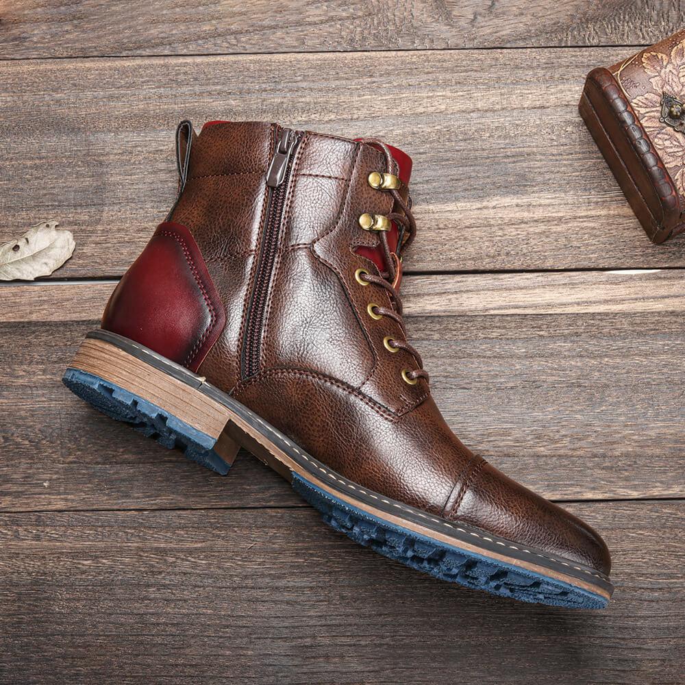 James - Handcrafted Premium Leather Oxford Boots