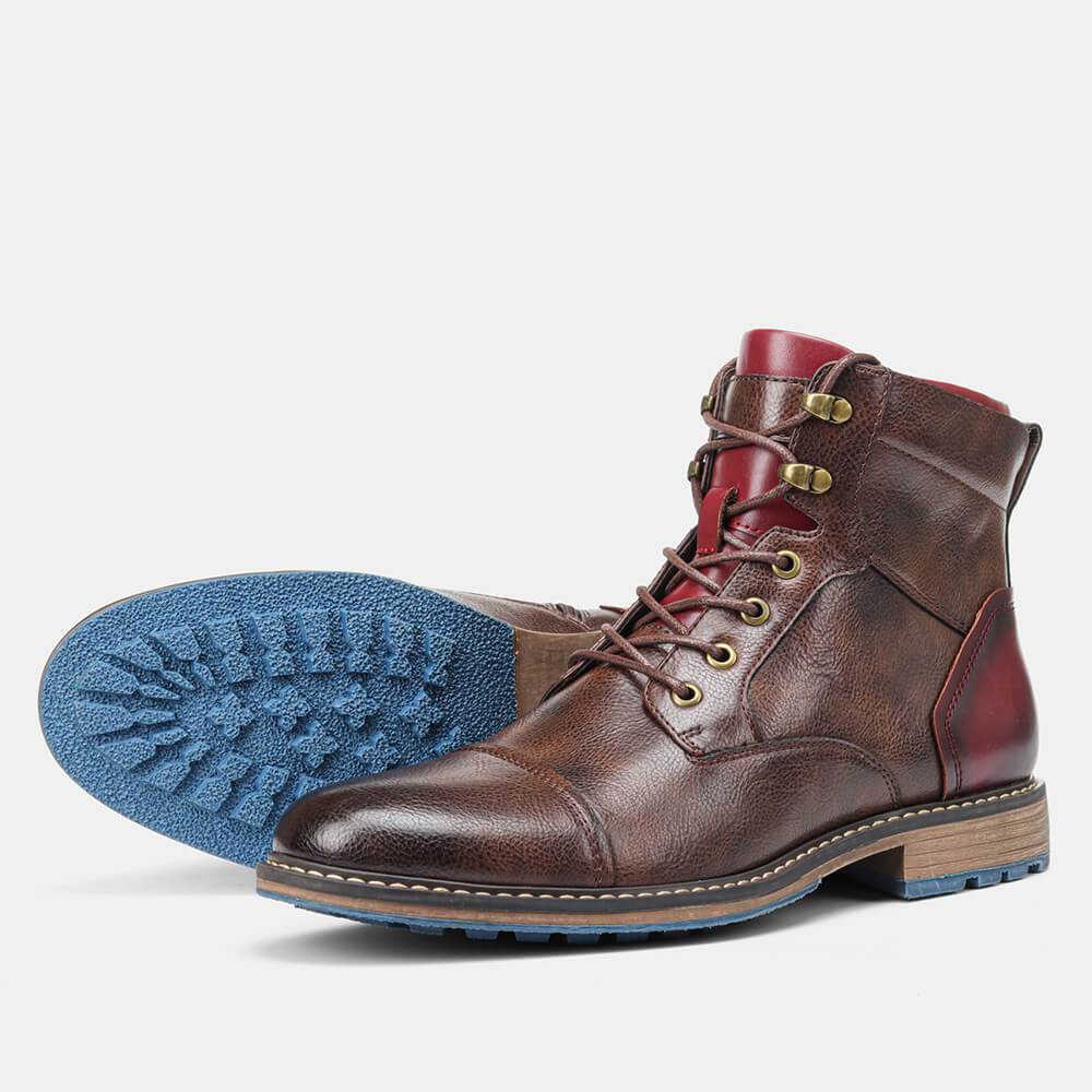 James - Handcrafted Premium Leather Oxford Boots